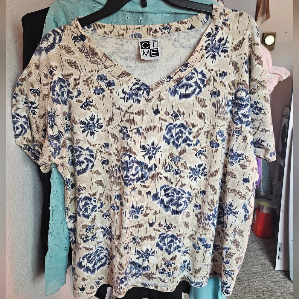 Womens' CTME Floral Tee